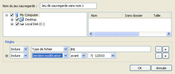 Éditeur de jeu de sauvegarde 

						